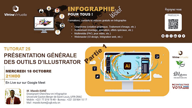Tutorat 25 : Présentation générale des outils d’Illustrator (Partie 1)