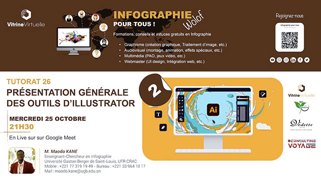 Tutorat 26 : Présentation générale des outils d’Illustrator (Partie 2)