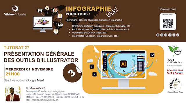 Tutorat 27 : Présentation générale des outils d’Illustrator (Partie 3)