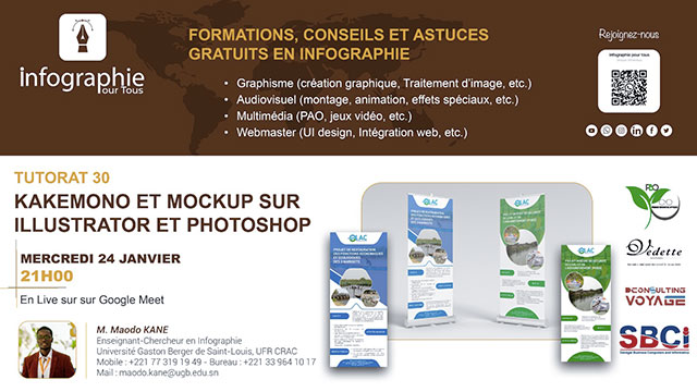 Tutorat 30 : Kakemono et Mockup sur Illustrator et Photoshop